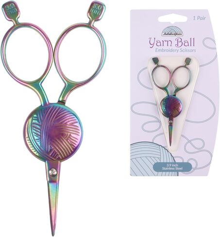 JubileeYarn Yarn Ball Embroidery Scissors - Rainbow - 1 Scissor in Saudi Arabia