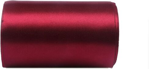 YYCRAFT 4 Inch Wide Satin Ribbon Satin Fabric Spool for Grand Opening Cutting Ceremony Wedding Birthday Party Decoration Gift Craft (22 Yards,Hot Pink) in Kuwait