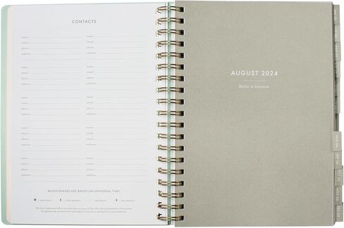 Fringe Studio 2026 Spiral Weekly Planner, Aug 2025 - Dec 2026, 17 Month, Paperback Cover, "MOODY STORYBOOK", 8"w x 10"h, 240 Pages (844PA051) in Saudi Arabia