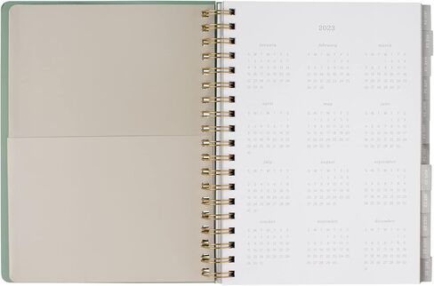 Fringe Studio 2026 Spiral Weekly Planner, Aug 2025 - Dec 2026, 17 Month, Paperback Cover, "MOODY STORYBOOK", 8"w x 10"h, 240 Pages (844PA051) in Kuwait