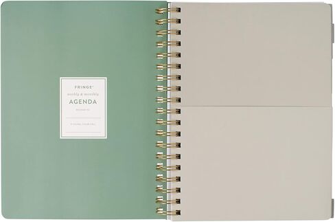 Fringe Studio 2026 Spiral Weekly Planner, Aug 2025 - Dec 2026, 17 Month, Paperback Cover, "MOODY STORYBOOK", 8"w x 10"h, 240 Pages (844PA051) in Kuwait