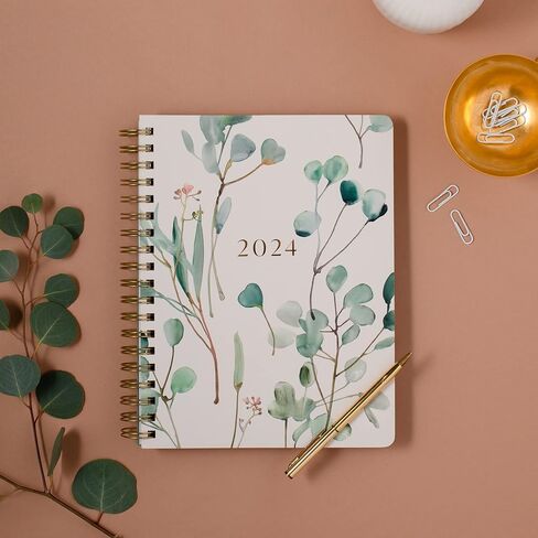 Fringe Studio 2026 Spiral Weekly Planner, Aug 2025 - Dec 2026, 17 Month, Paperback Cover, "MOODY STORYBOOK", 8"w x 10"h, 240 Pages (844PA051) in Kuwait