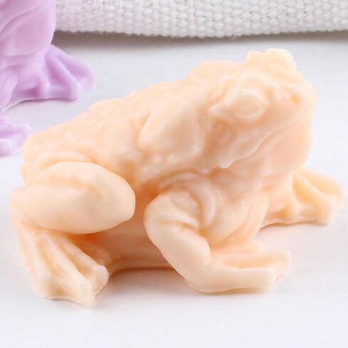 Toad Candle Mold Frog Candle Silicone Molds Toad Resin Casting Mold for Candle Home Decorate Mold Candle Making Aromatherapy Gypsum Candles Clay Craft in Saudi Arabia