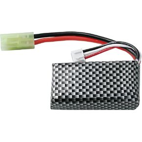 BEZGAR Spare Parts Accessories 7.4V 850MA Lipo Battery Pack (PX9300-31B&PX9300-33&PX9300-14) for HS181/HM181 Hobby Grade 1:18 Scale Remote Control Truck