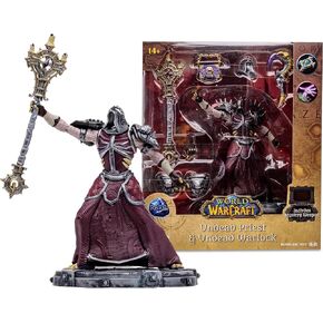 McFarlane Toys - World of Warcraft Undead: Priest/Warlock (Rare) 1:12 Scale Posed Figure