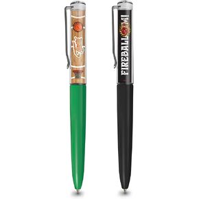 Genuine Fred Stranger Things, Floaty Pens, Set of Two, Hawkins High School and Hellfire Club, Multicolor