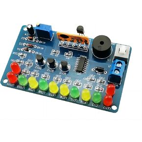 WWZMDiB-DIY Learning Kit Introductory Electronic Components Kit Birthday Gift Desktop Decorations(Fun DIY Soldering Kit,Music Dream Light)