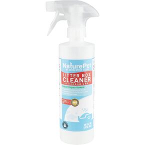 Litter Box Cleaner and Odor Eliminator, Eliminate Odors Quickly, Neutralizes Urine and Feces Odors in The Air and The Box, Make Litter Last Longer (16oz Spray Bottle)
