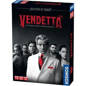 Masters of Crime: Vendetta | Murder Mystery Game | Mafia | Co-op Game | 1+ Players | Ages 16+