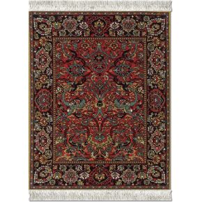 Lextra Mouserug Mouse Pad Floral Arabesque Computer Mouse Oriental Rug