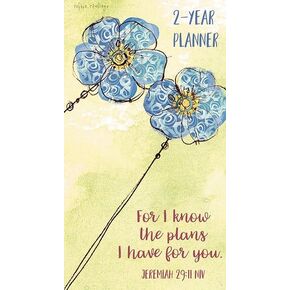 Faithfully Yours 2025-2026 Two-year Pocket Calendar for Planning, Scheduling, and Organizing (Be Still and Know that I Am God)