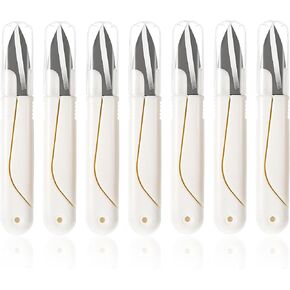 7 Pcs Thread Snips Thread Scissors Crochet Scissors Cross Stitch Scissors Small Sewing Scissors Stainless steel Embroidery Scissors