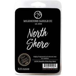 Milkhouse Candle Company, North Shore, Creamery Collection Soy Wax Fragrance Melts, 5.5 Ounce