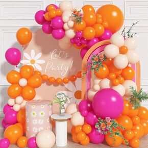 Burnt Orange Fall Balloon Arch Kit with Sage Olive Green Brown Sand Nude Gold Latex Balloons, Coffee Yellow Autumn Balloon Garland Kit for Fall Thanksgiving Autumn Harvest Birthday Party Decorations in Kuwait
