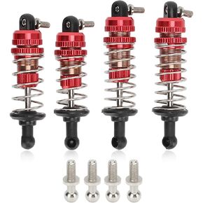 SUNGOOYUE RC Hydraulic Front and Rear Shock Absorbers, Aluminum Alloy RC Damper for UD1601 UD1602 UD1603 UD1604 UD1607 SG1603 SG1604