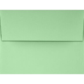 LUXPaper A2 Invitation Envelopes | 4 3/8" x 5 3/4" | Pastel Green | 60lb. Text | 50 Qty
