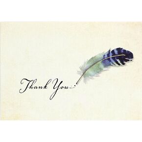 Ty Note Watercolor Quill