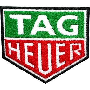 TAG Racing Chronograph Logo Patches Iron On Patches for Backpacks