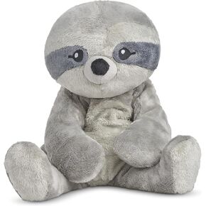 Sam The Sloth 4.5 lb Heavy Cute Weighted Comfort Plush Large Unscented Self Care Stuffed Animal for All Ages - Kids, Teens and Adults