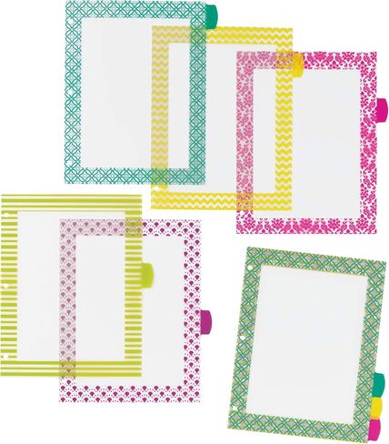 Avery Ultralast Big Tab Plastic Dividers for 3 Ring Binders, 8-Tab Set, Multicolor with White Labels, 1 Set (24901) in Saudi Arabia