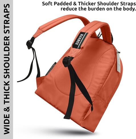 TRAVEL BACKPACK LIGHTWEIGHT CASUAL DAYPACK GYM BACKPACK LAPTOP BACKPACK SPORT BACKPACK RUCKSACK CAMPING BACKPACK 16.5" (Boxter Red) in Saudi Arabia