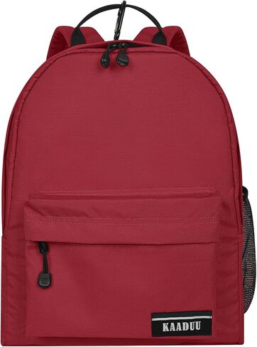 TRAVEL BACKPACK LIGHTWEIGHT CASUAL DAYPACK GYM BACKPACK LAPTOP BACKPACK SPORT BACKPACK RUCKSACK CAMPING BACKPACK 16.5" (Boxter Red) in Saudi Arabia