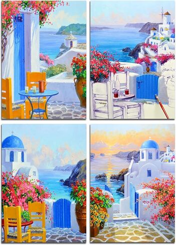 Lanzeyo Diamond Painting Kits for Adults, Adult Hand Crafts Diamond Art Kits, Succulent Diamond Dots Kits, Gem Art for Living Room Wall Art (Succulent) in Saudi Arabia