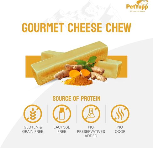 Premium Himalayan Yak Cheese Chew for Dog - Natural, High-Protein & Long-Lasting Treats for Aggressive Chewers & All Dog Sizes – Gluten, Grain & Lactose Free (Large, Pack of 1 - Strawberry) in Saudi Arabia