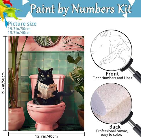 eimivrc Paint by Numbers Kit for Adults-Paint by Numbers,Paint by Number Kit for Adults Canvas Adult Paint by Numbers Kit Perfect for Home Wall Decor(16x20 Inch) in Saudi Arabia