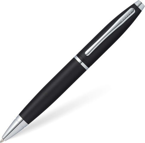 Cross Calais Refillable Ballpoint Pen, Medium Ballpen, Includes Premium Gift Box - Satin Chrome in Saudi Arabia