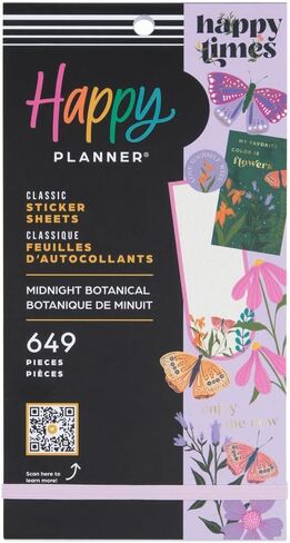 حزمة ملصقات Happy Planner للتقويمات والمجلات والمخططين ، وملصقات سهلة الإسقاط وملحقات سجل القصاصات ، والموضوع الكلاسيكي الموسمي ، والحجم الكلاسيكي ، و 30 ورقة ، 690 ملصقات إجمالية in Kuwait