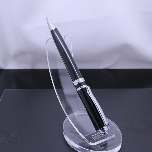 2 Pcs Acrylic Desk Pen Holders Desk Top Single Pen Holders Ballpoint Pen Display Racks Pencil Display Stands Desktop Pen Organizers for Home School Office Clear in Saudi Arabia