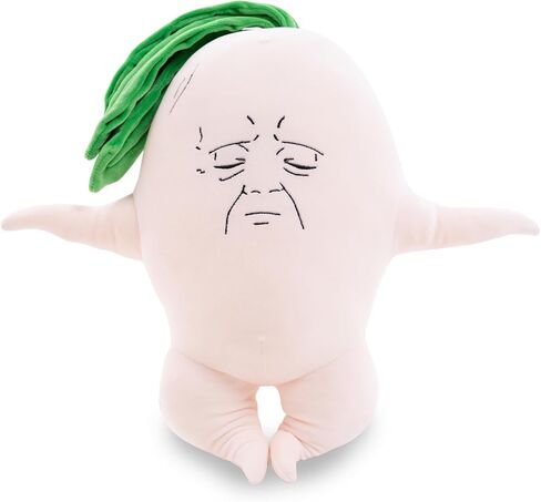 Radish Plush Pillow 11 Inch, Cute Radish Stuffed Animal, Soft Stuffed Radish Plushie, Radish Plush Throw Pillow for Room Decor, Gifts for Girls, Kids on Birthday, Christmas in Saudi Arabia