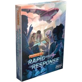 Z-Man Games Pandemic Rapid Response Board Game | Family Board Game | Board Game for Adults and Family | Cooperative Board Game | Ages 8+ | 2 to 4 players | Average Playtime 20 minutes | Made by