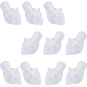 Pack of 10 Cute 3D Bird Silicone Molds for Epoxy Resin Mold DIY Crafts Keychain Gift Jewelry Making Small Ornaments