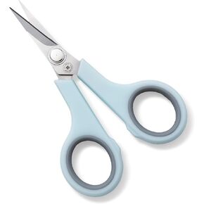 Missouri Star Small Scissors 4.5" - Mini Scissors All Purpose for Cutting Fabric, Sewing, Crafting - Ultra Sharp with Comfort Grip and Blade Cover, NOT8077