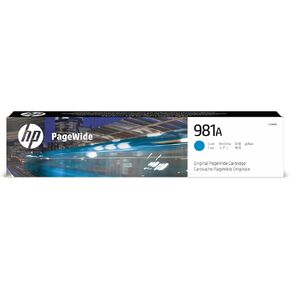 HP 981A | PageWide Cartridge | Cyan | J3M68A