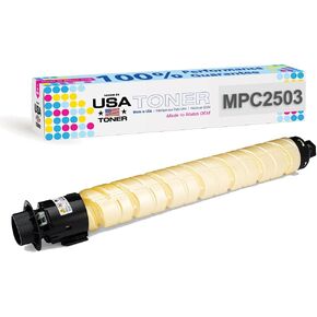 MADE IN USA TONER Compatible Replacement for Ricoh Lanier Savin MP C2003, MP C2503, MP C2004, MP C2504, 841918 (Black)
