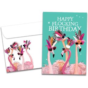 Tree-Free Greetings - Birthday Card - Artful Designs - 1 Card + Matching Envelope - Made in USA - 100% Recycled Paper - 5 x 7 - The Best (GO61207)