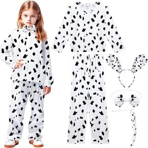 100 Days of School Dalmatian Costume for Boys and Girls Dalmatian Costume Outfit Clothes