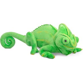 Tiny Heart Chameleon Plush Toy, Super Soft Cute Realistic Chameleon Lizard Plush Stuffed Doll Funny Decor Fun Kids Gift Plush Pillow for All Occasions and Ages (Green) in Kuwait