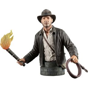 Diamond Select Toys Indiana Jones and The Raiders of The Lost Ark: Indy 1:6 Scale Bust