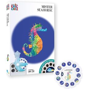 Moonlite Storytime - Eric Carle Mister Seahorse Storytime Disc - A Magical Read Together - Projector Sold Separately - Digital Story w/ Sound FX - Early Learning Gifts for Kids Ages 1 Year & Up
