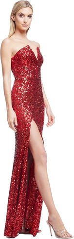 فستان Fernanda Mermaid بطول الأرض للنساء من Dress the Population in Kuwait