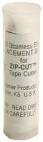 Cramer Zip-Cut Tape Cutter and Blades for Removing Athletic Tape, Athletic Training Room Supplies, Safely Removes Tape and Protects Athlete Skin, Durable Safe Edge Scissors, 10 Replacement Blades in Saudi Arabia