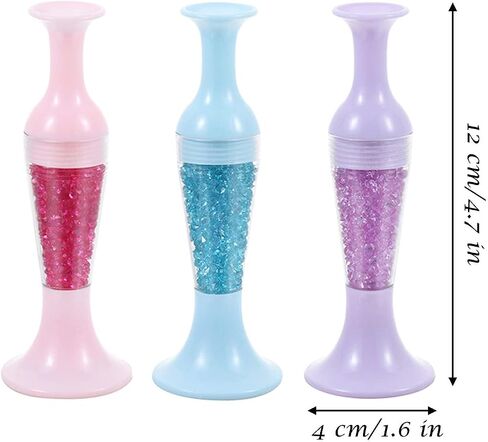 WsjiaboFux Pink 5D Diamond Pen for Painting Pen, Flower Pot Shaped Comfort Grip Standable Ergonomic Point Drill Pen for Painting and Nail Art，Diamond Pen for Painting Kits and Accessories in Saudi Arabia