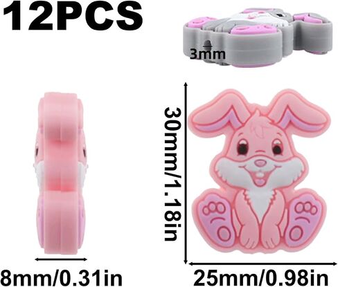 12PCS Chunky Flowers Silicone Beads, Funny Daisy Flowers Shape Silicone Focal Beads, Cute Colorful Flowers Beads for Keychain Making, Loose Beads Bulk for Pens DIY Crafts Necklace Bracelet Lanyard in Saudi Arabia