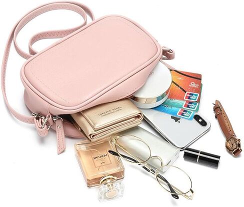 حقائب كروس صغيرة للنساء حقائب يد مقاومة للماء ومحفظة كتف مع حزام قابل للتعديل للسفر أثناء التمرين in Kuwait