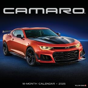 Willow Creek Press Camaro Monthly 2025 Wall Calendar (12" x 12")