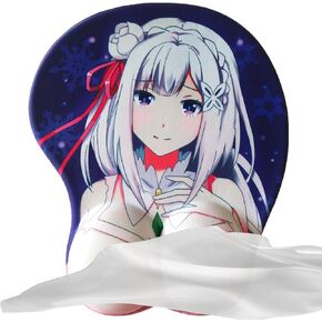 مثير أنيمي لطيف اللوحة الماوس جل الهلام carpal نفق الماوس وسادة kawaii الكمبيوتر 3D mouse pad gamer face mouse mouse مع دعم الرسغ
